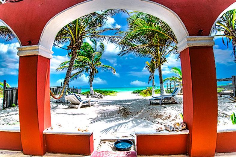 Beachfront Hacienda Del Cuyo Groundfloor Zewnętrze zdjęcie