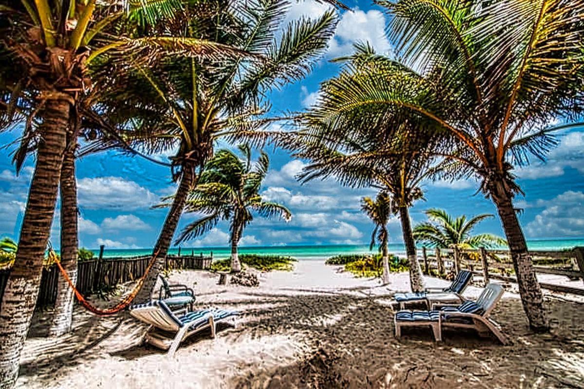 Beachfront Hacienda Del Cuyo Groundfloor Zewnętrze zdjęcie