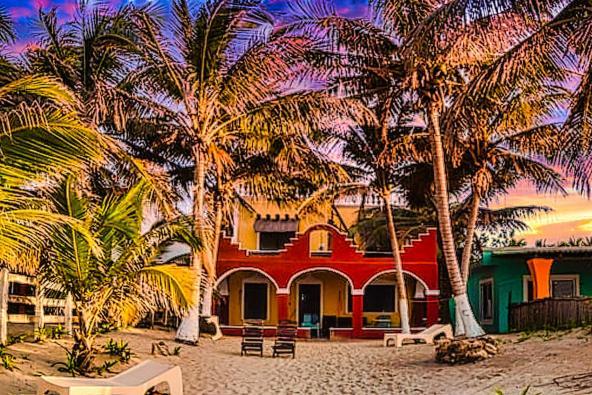 Beachfront Hacienda Del Cuyo Groundfloor Zewnętrze zdjęcie